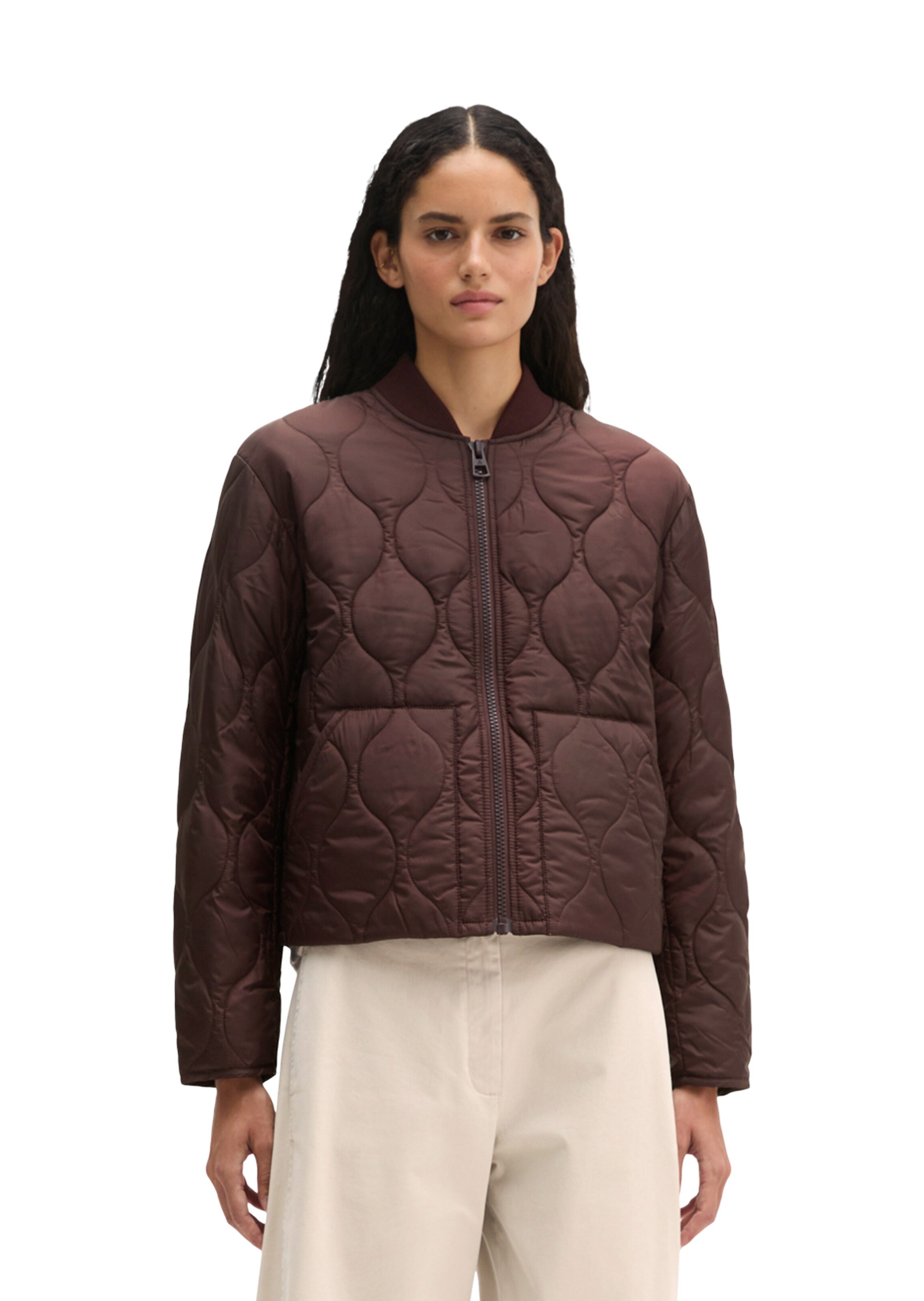 Marc O'Polo Between-Season Jacket in Red: front