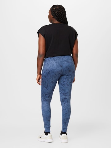 Skinny Pantalon de sport 'Multi Allover Print ' ADIDAS TERREX en bleu