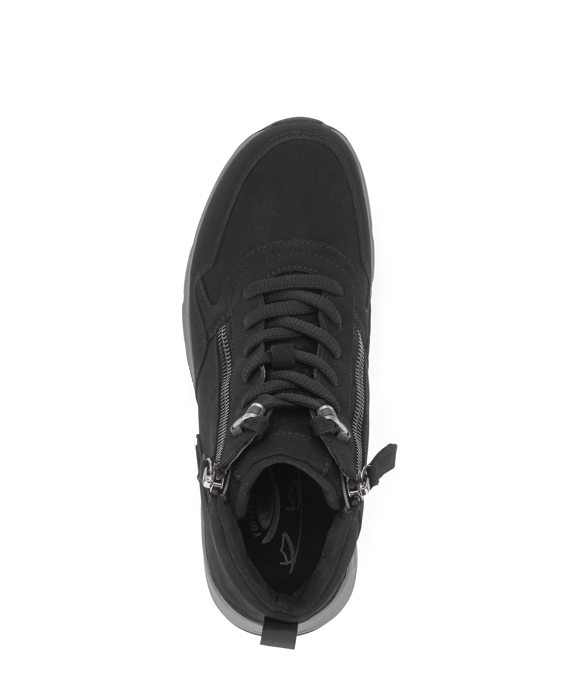 GABOR Lace-Up Ankle Boots in Black