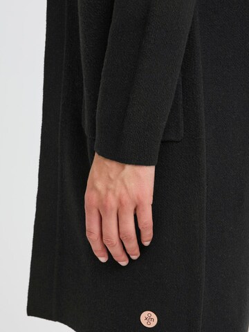 Cardigan ' OXFINA ' Oxmo en noir