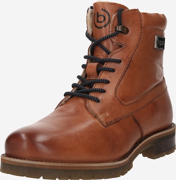 bugatti Schnürboots 'Valere' in Braun: Vorderseite