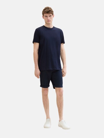 TOM TAILOR Regular Shorts in Blau