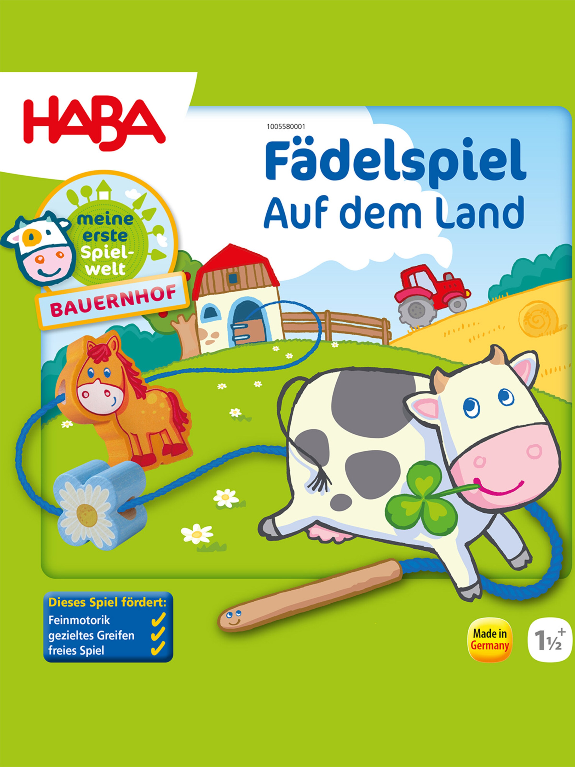 HABA Game ' Fädelspiele ' in Mixed colors: front