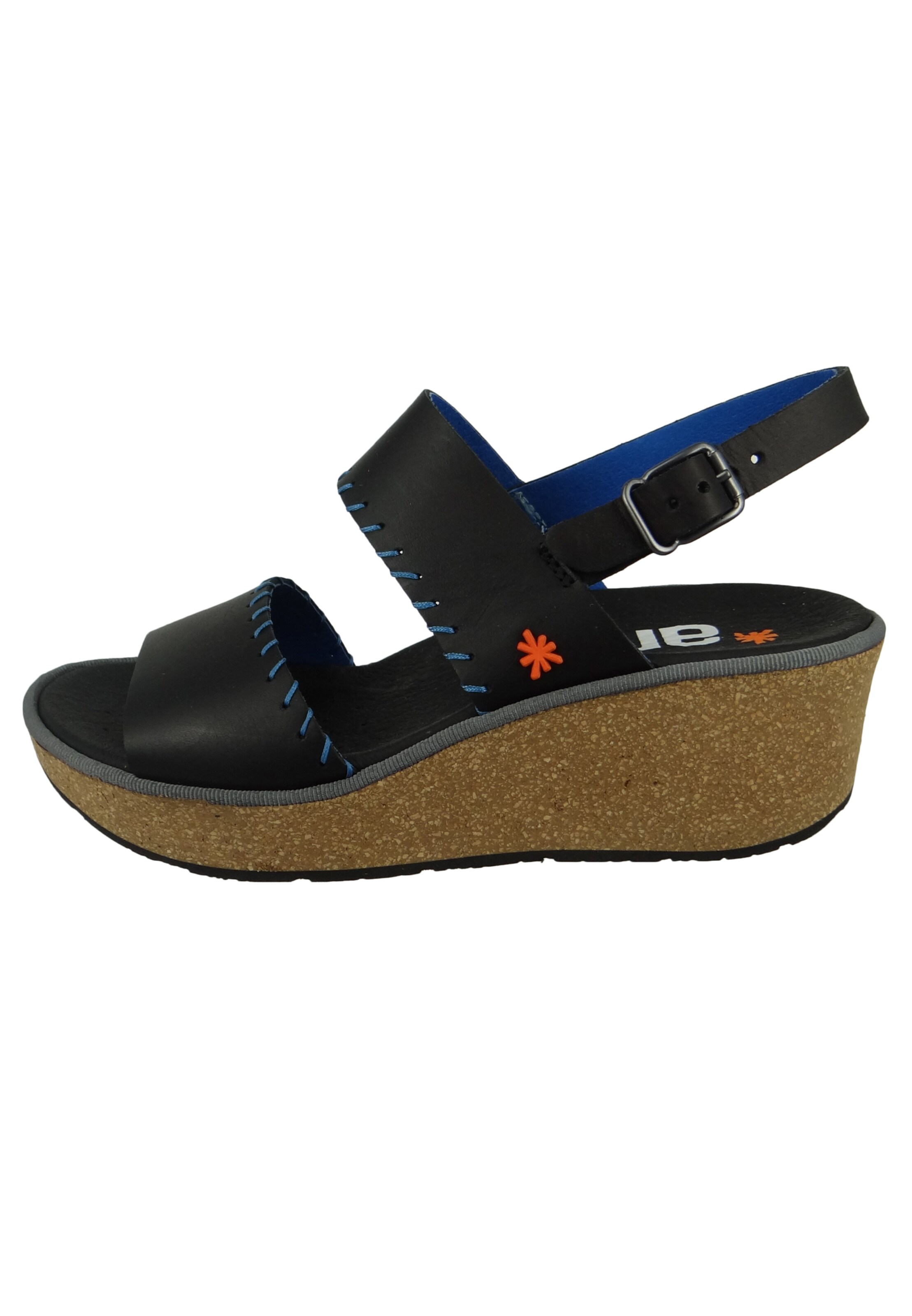 ART - Sandália 'Parma Grass' em preto