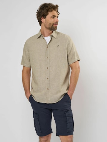 MCS Comfort Fit Skjorte 'Noah' i grøn: forside