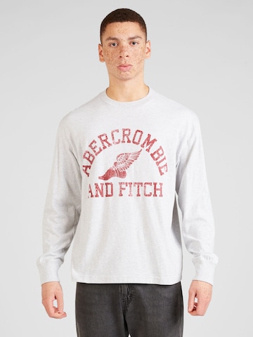 balta Abercrombie & Fitch Marškinėliai: priekis