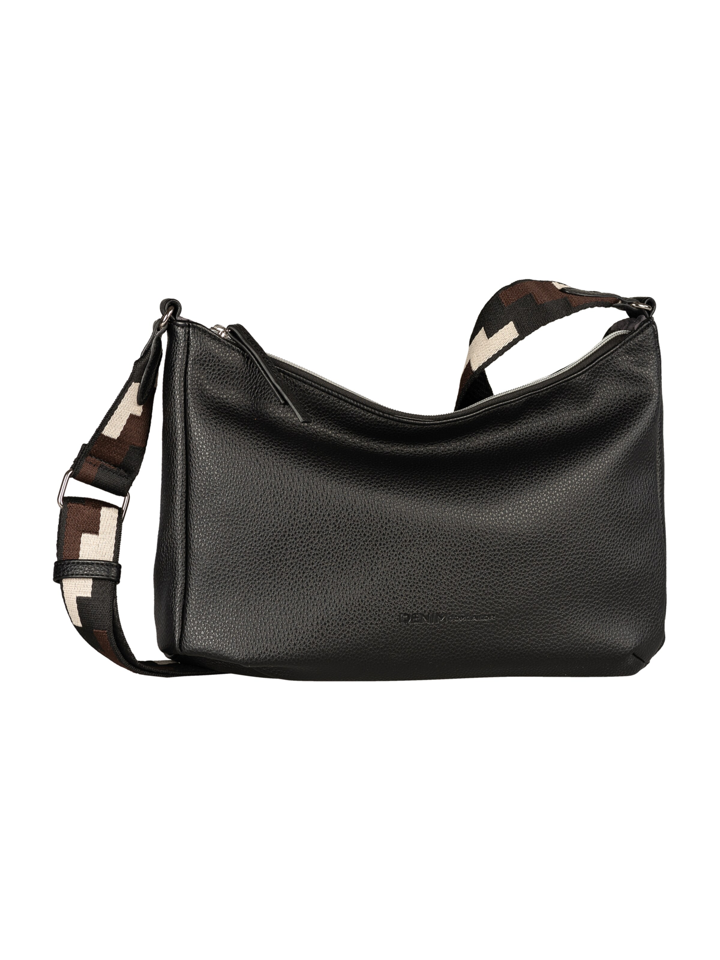 Geantă de umăr 'Sada' de la TOM TAILOR DENIM pe negru: față