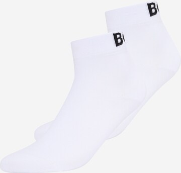 BOSS Socks in White: front