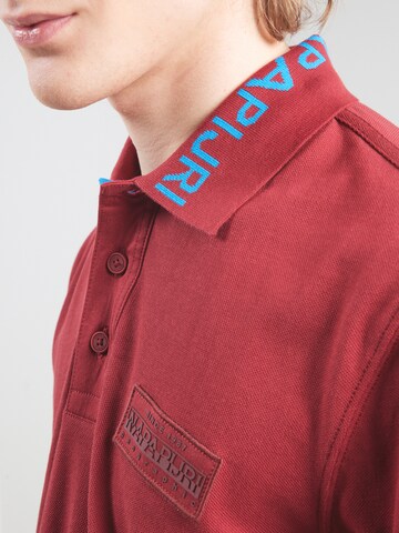 NAPAPIJRI - Camiseta 'E-AMUNDSEN 1' en rojo