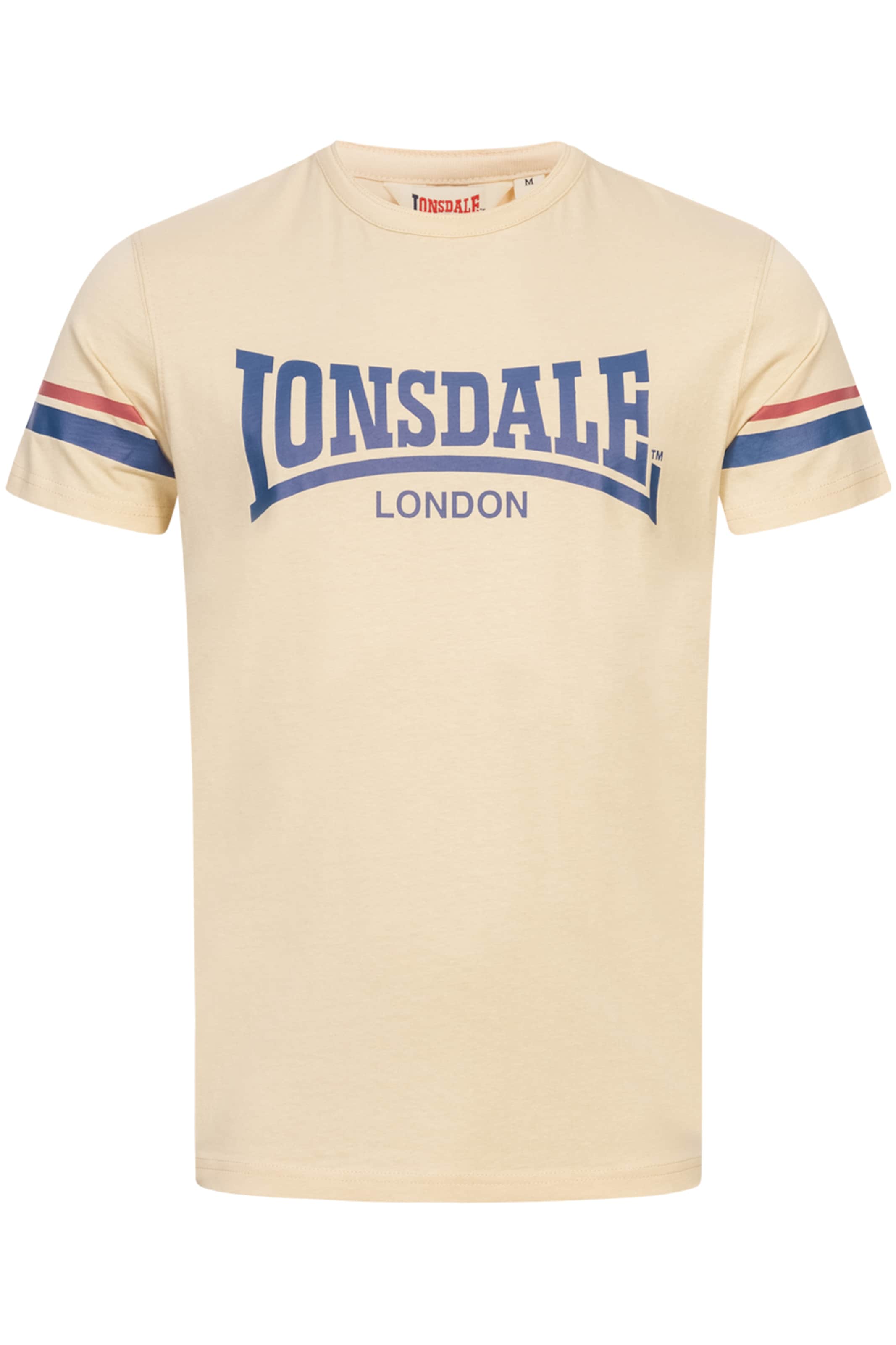 Maglietta 'Creich' di LONSDALE in beige: frontale