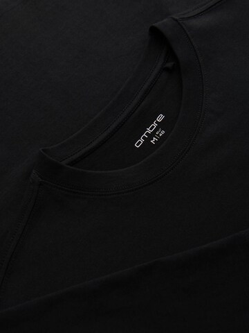 Ombre Shirt in Black