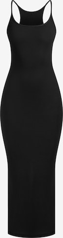 Robe Smilodox en noir : devant
