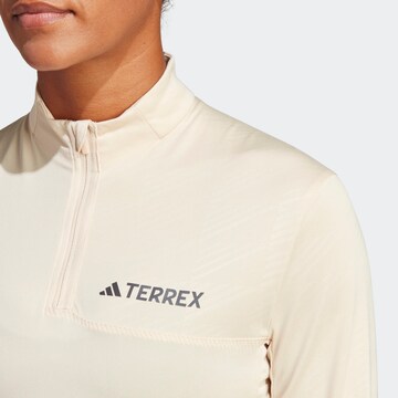 ADIDAS TERREX Performance Shirt 'Multi' in Beige