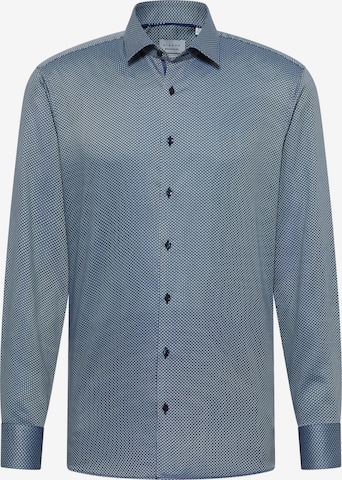 ETERNA Slim fit Zakelijk overhemd in Blauw: voorkant