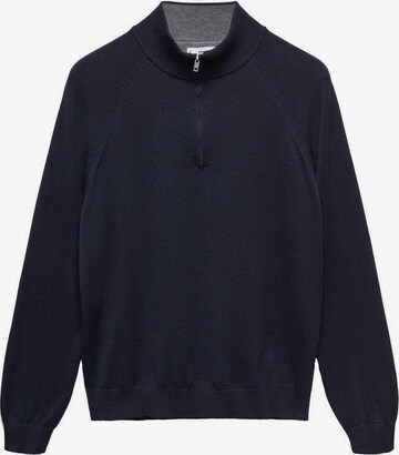 MANGO MAN Sweater 'Tenp' in Blue: front