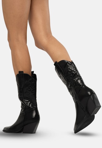 Salinyang Cowboylaarzen in Zwart