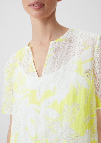 comma casual identity Blouse in Geel