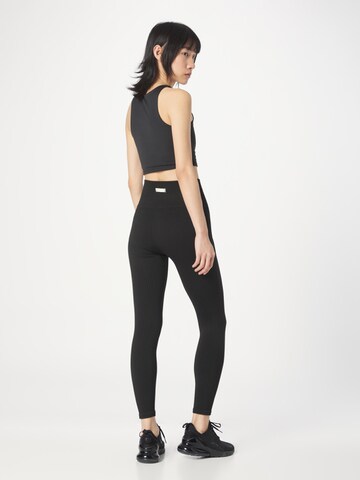 BJÖRN BORG Skinny Sporthose in Schwarz