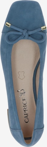 CAPRICE Ballerina in Blauw