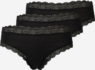 Slip Lindex en noir : devant