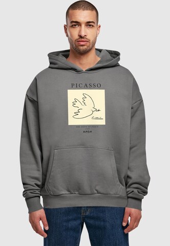 Merchcode Sweatshirt 'Picasso Dove' in Grau: Vorderseite