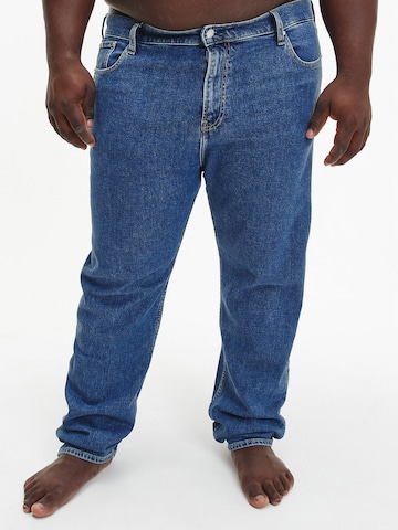 Calvin Klein Jeans Plus Regular Jeans in Blue: front