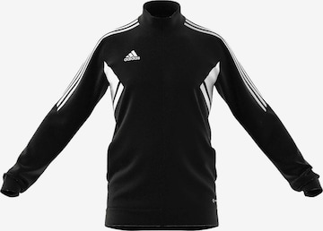 ADIDAS SPORTSWEAR Athletic Zip-Up Hoodie 'Condivo 22' in Black: front