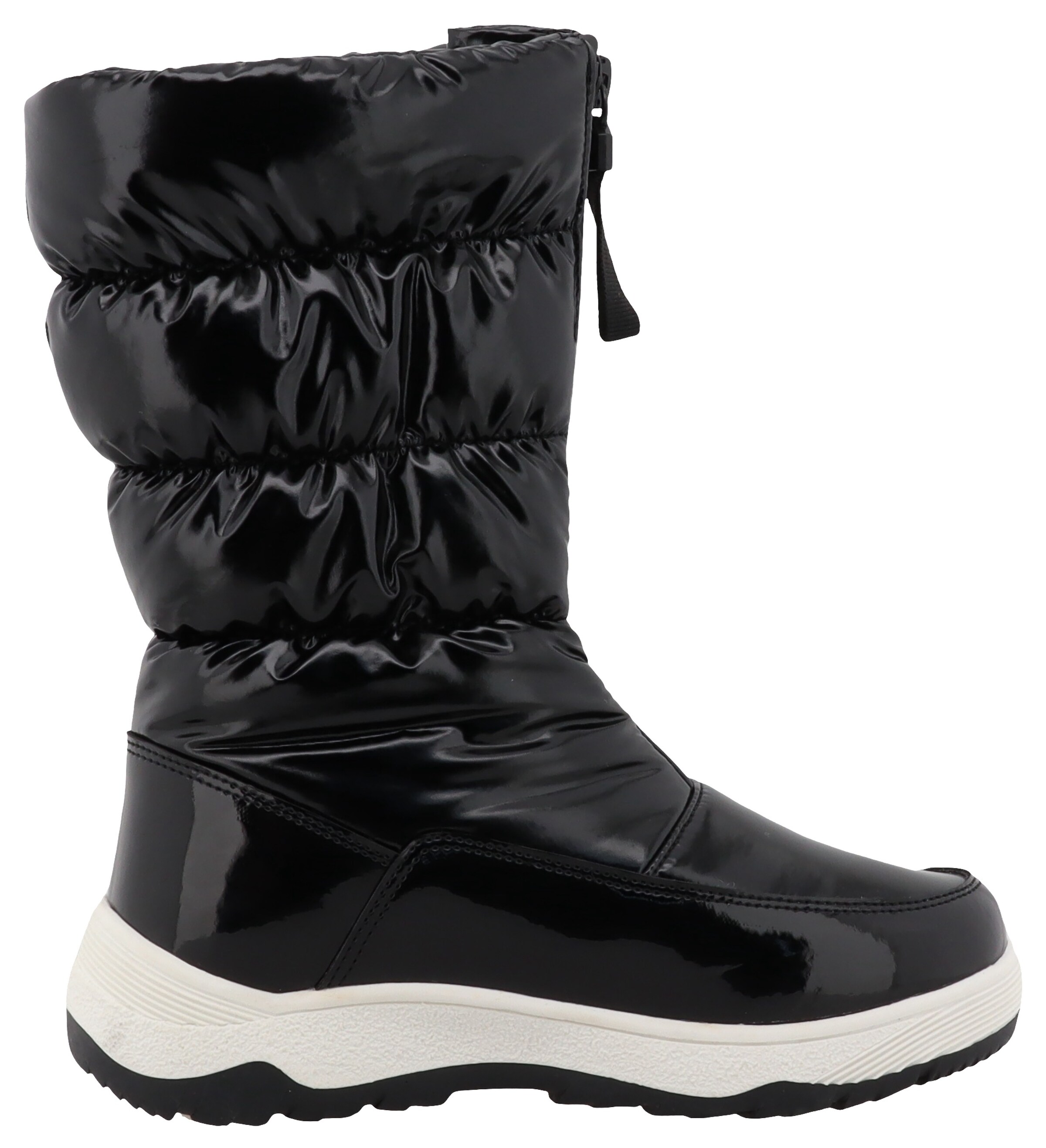 TOM TAILOR Snow Boots in Black