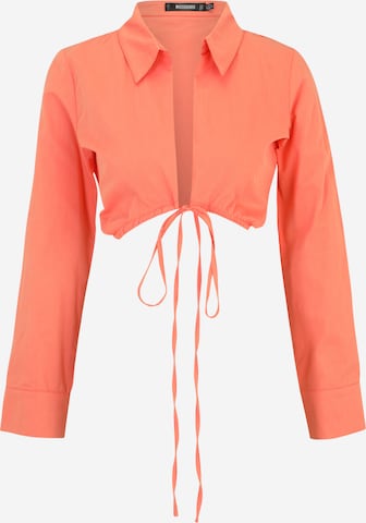 Missguided Blouse in Orange: front