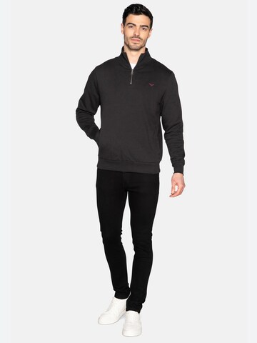 Sweat-shirt 'Patrick' Threadbare en noir