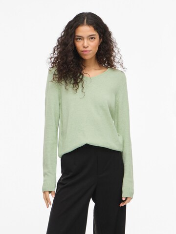 VILA Pullover 'VIRIL' in Grün: Vorderseite