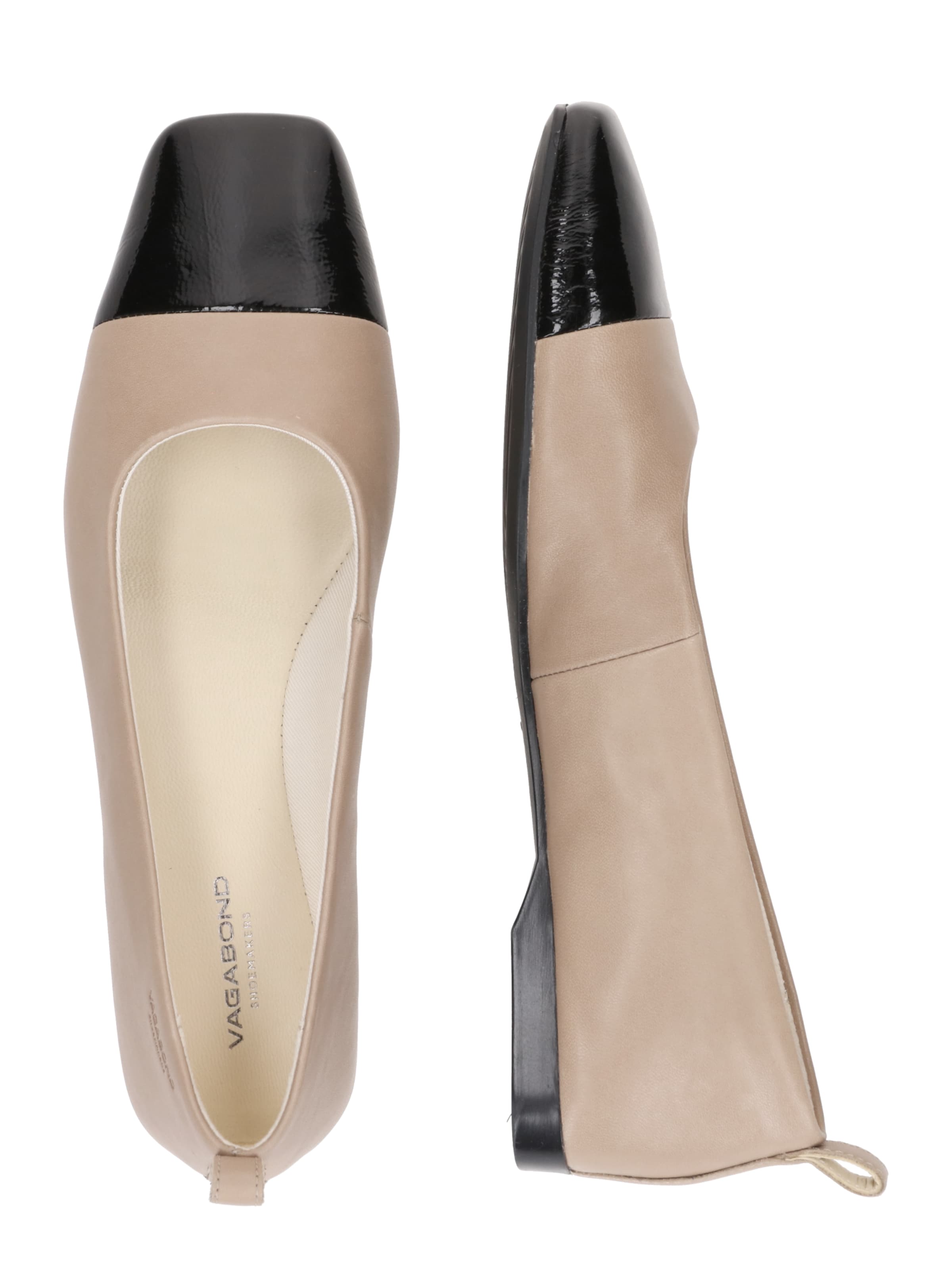 VAGABOND SHOEMAKERS Балерини 'DELIA' в кафяво: отстрани