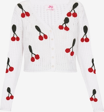 MYMO Neuletakki 'Fashion Look' värissä valkoinen: etupuoli