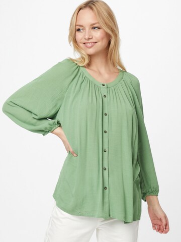 Camicia da donna di ESPRIT in verde: frontale