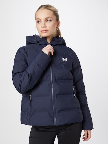 Lake View Winter Jacket 'Elsa' in Blue: front