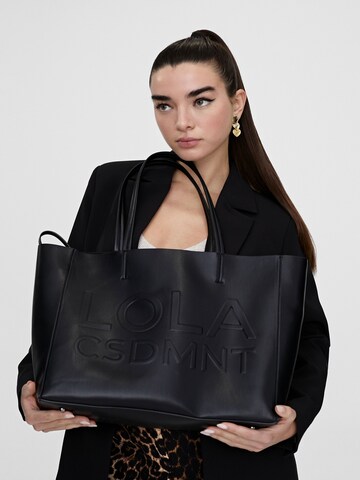 Lola CasademuntShopper torba - crna boja: prednji dio