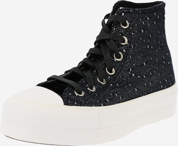 CONVERSE Sneakers hoog 'Chuck Taylor All Star' in Zwart: voorkant