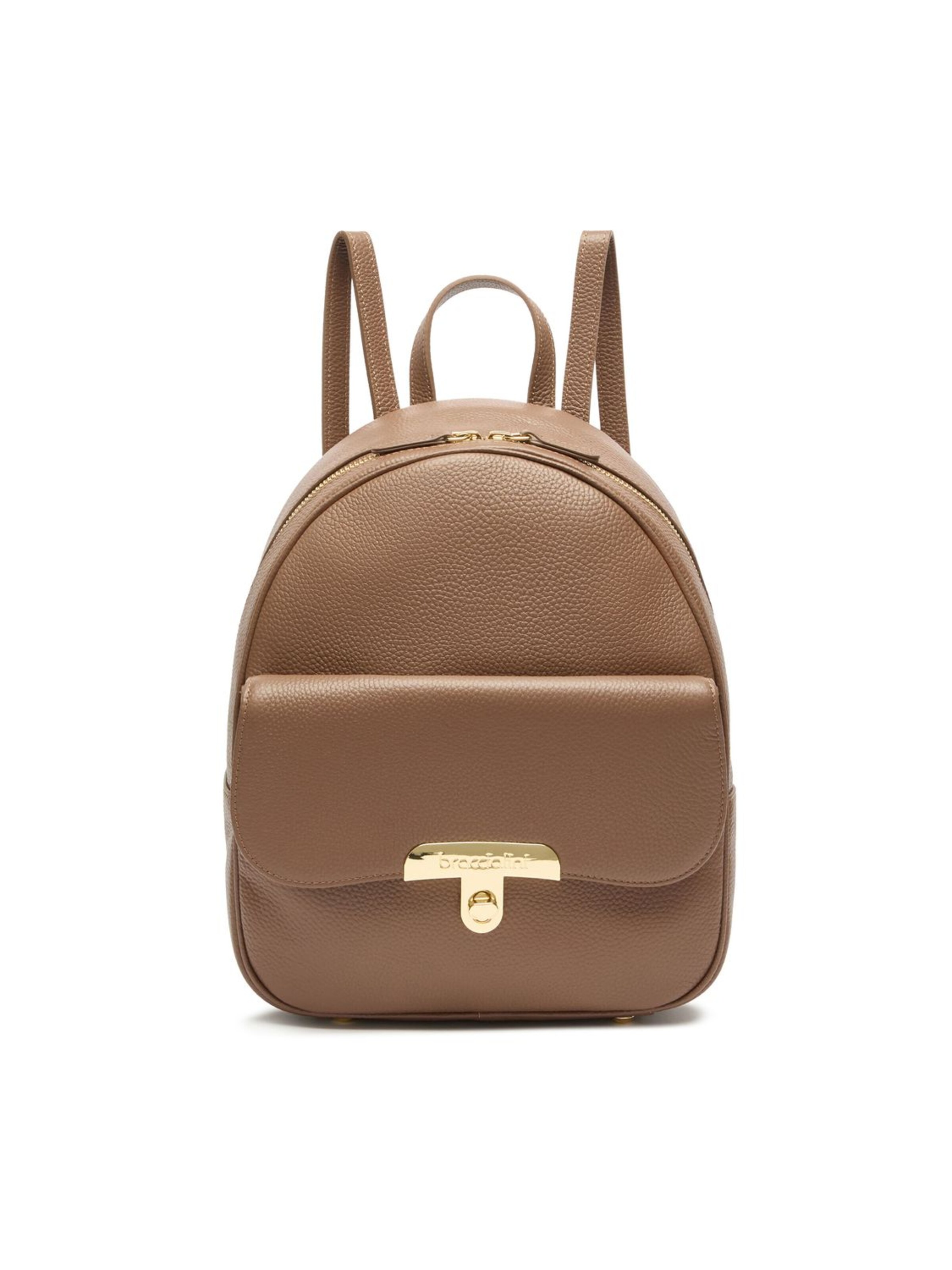Braccialini Rucksack 'Michelle'‌‌‌‌‌‌‌ in Braun: Vorderseite