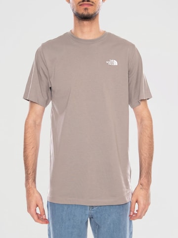 T-Shirt 'M Evo SD Reg SS Tee Strobe Stab' THE NORTH FACE en beige