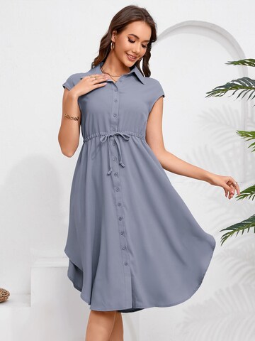 Yesfashion Sukienka w kolorze niebieski