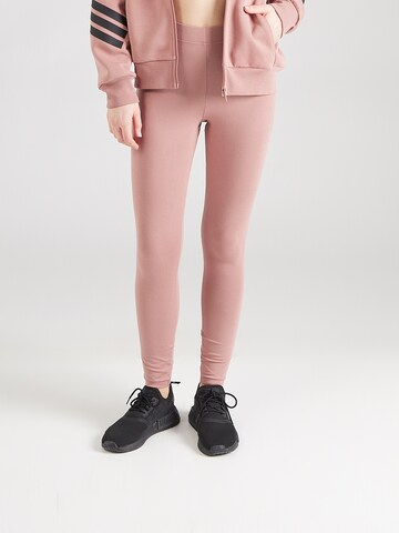 ADIDAS SPORTSWEAR Скинни Спортивные штаны 'Essentials' в Ярко-розовый: спереди