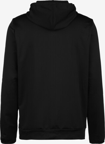 PUMA Athletic Zip-Up Hoodie in Black