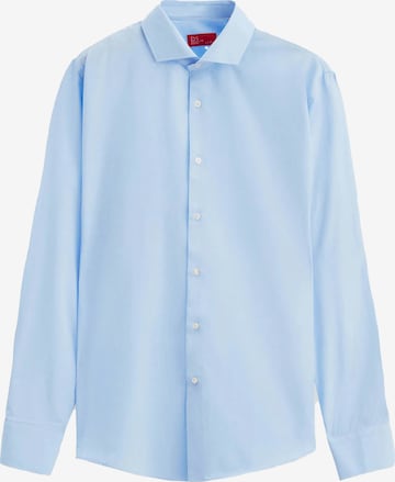 D’S Damat Regular fit Button Up Shirt in Blue: front