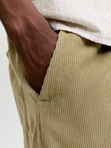 Wide Leg Pantalon 'JPSTBILL' JACK & JONES en vert