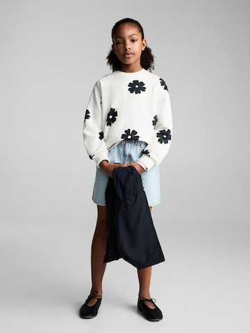 MANGO KIDS Sweatshirt 'ARTY' in White