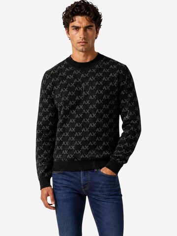Pullover 'XM002992 AF16916' di ARMANI EXCHANGE in nero: frontale