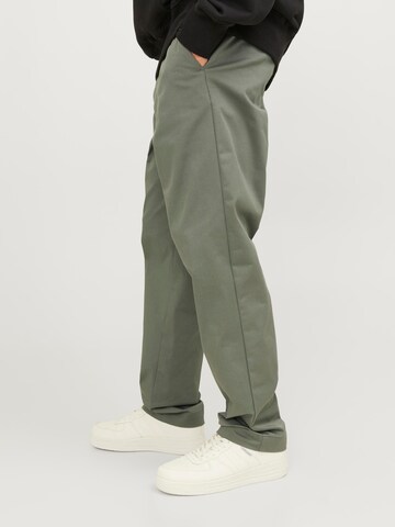 Regular Pantalon à plis 'Kane Otis' JACK & JONES en vert