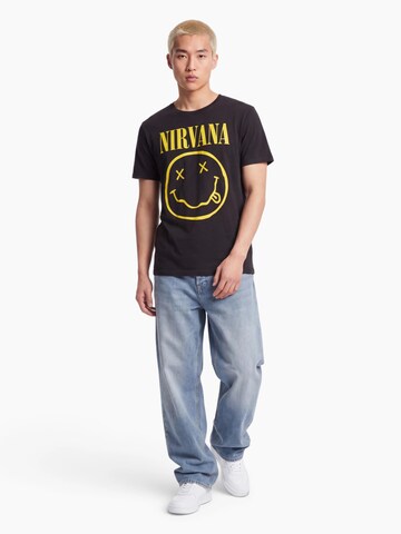 AMPLIFIED Regular Fit T-Shirt in Schwarz