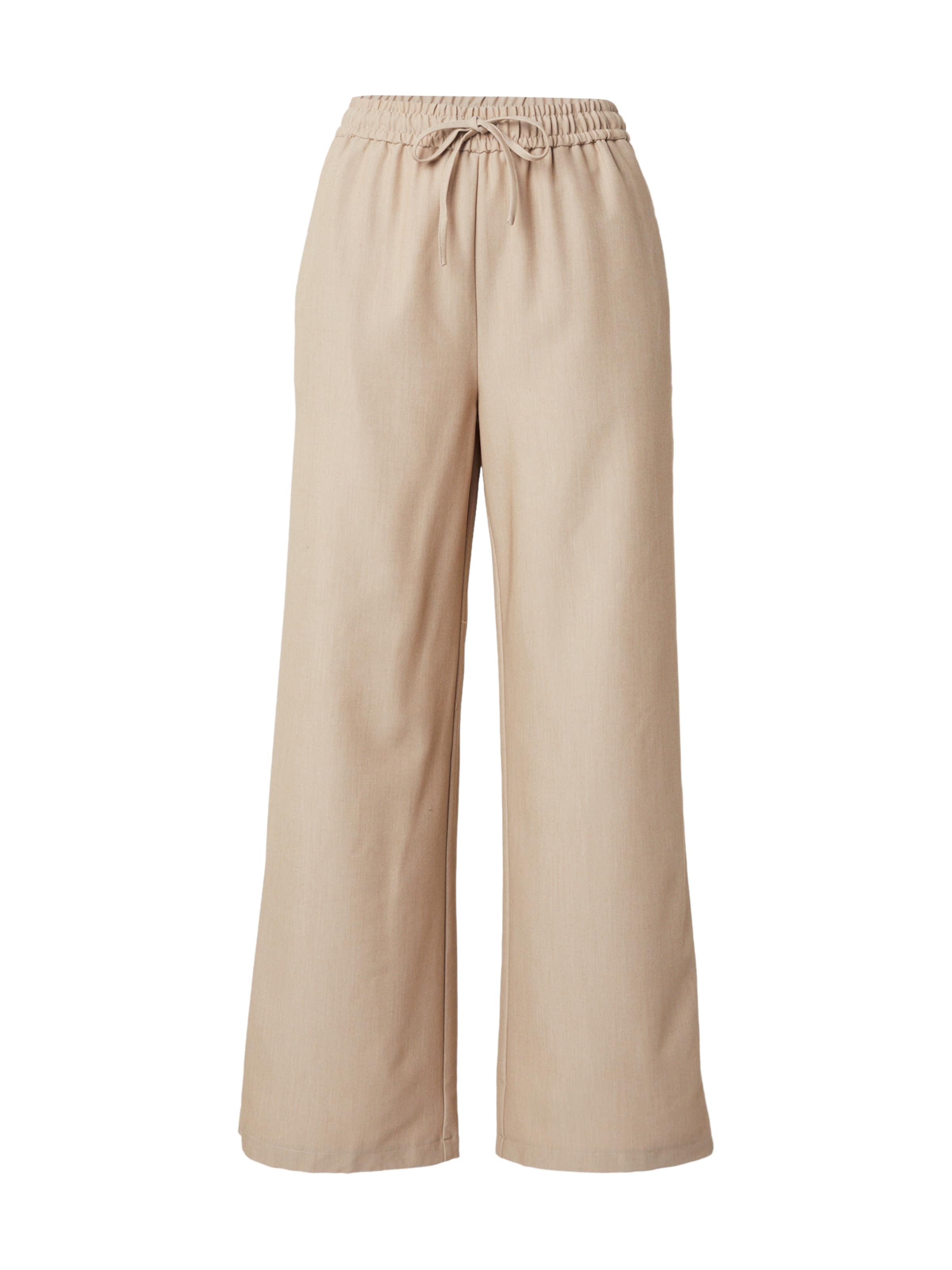 PIECES Pants 'PCBOSELLA' in Beige: front