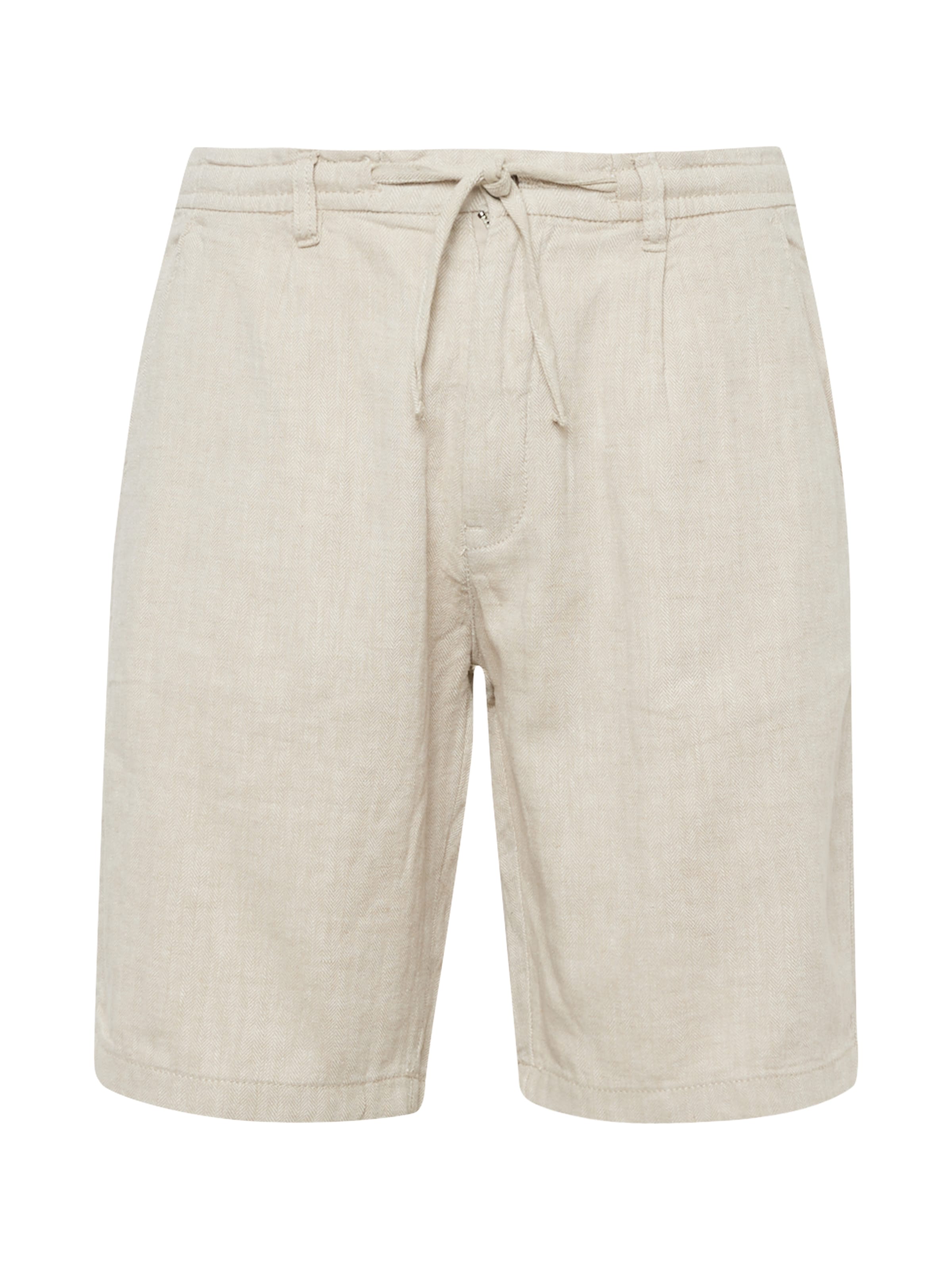 Lindbergh Regular Панталон в бежово: отпред